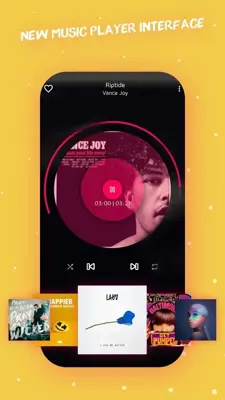 Galaxy Note 9 Music - Music Player All-in-One android App screenshot 0